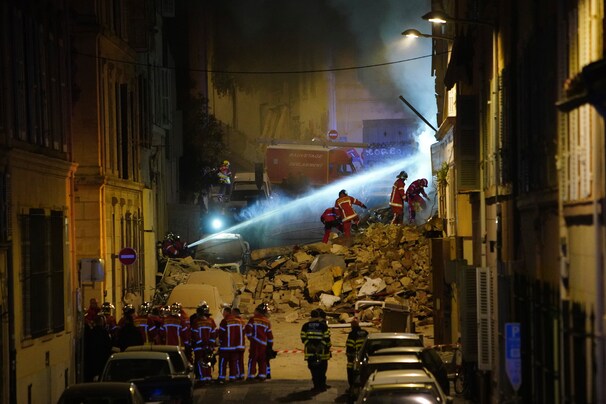 France: Marseille building collapses, fire stymies rescues