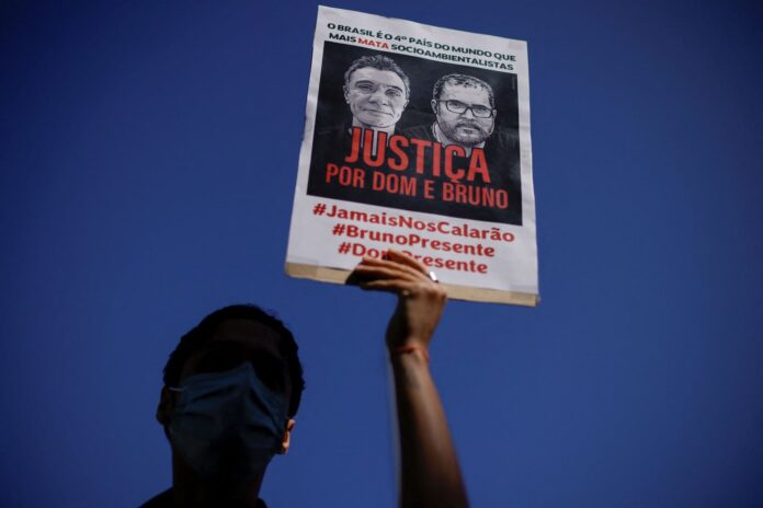 Brazil indicts ex-officials over Amazon murder of journalist and colleague